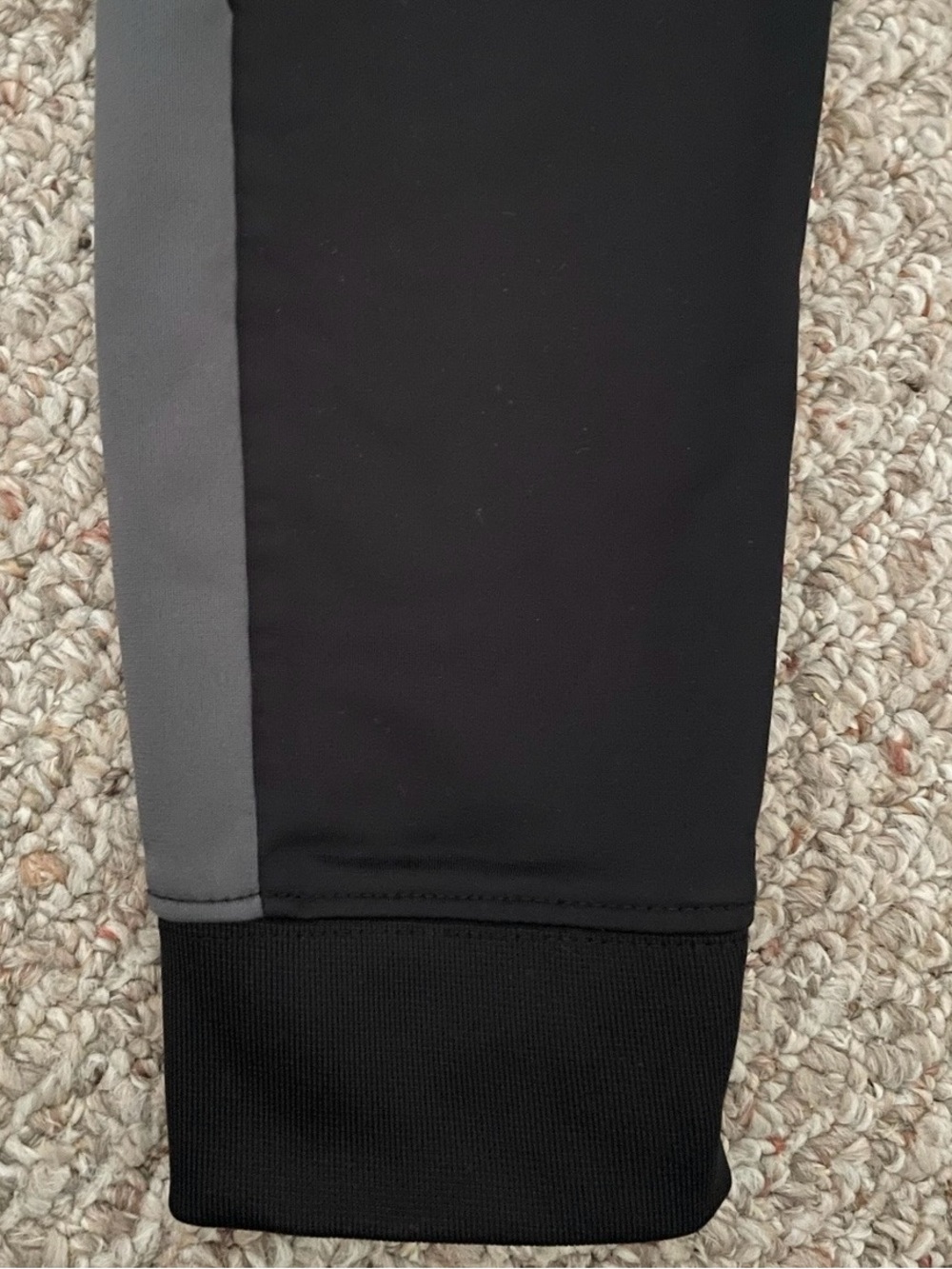 Nike Kids Black & Lime Green Swoosh Hoodie with Gray & Black Joggers - Picture 6 of 16
